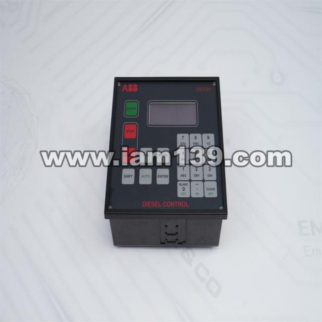 
ABB CMA112 3DDE300013 DICON 柴油控制