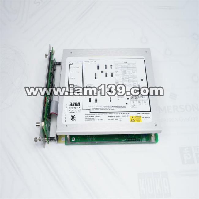 
3300/25 Bently Nevada双加速度计监测仪