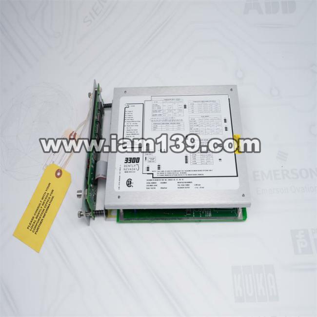 
3300/50 Bently Nevada测速模块