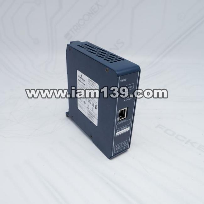 
Emerson PACSystems RX3i以太网模块IC695ETM001