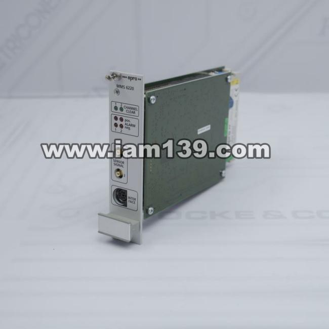 
艾默生EPRO双通道轴偏心监测仪MMS6220