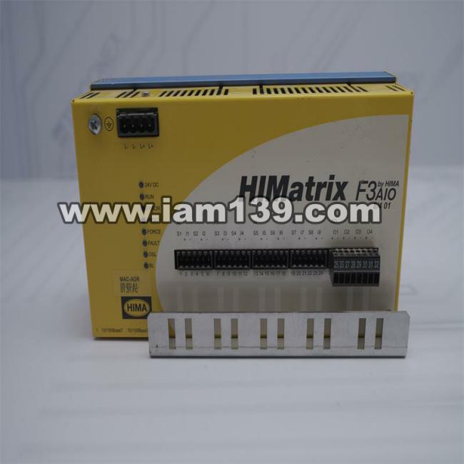 
HIMA F3 AIO84 01 安全相关控制器