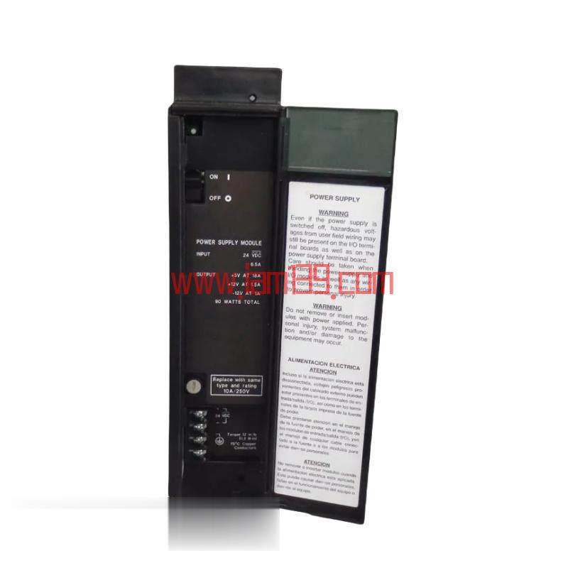 
GE IC697PWR724 24 VDC电源模块：可靠高效的控制系统解决方案