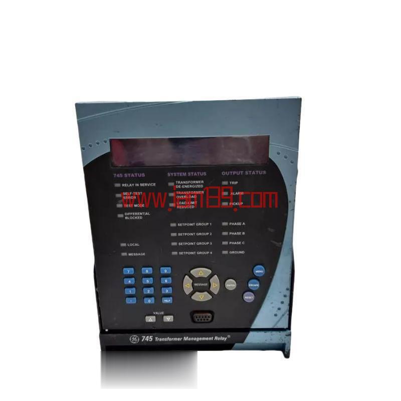 
GE 745-W2-P5-G5-HI-A-L-R-E-H：先进变压器管理继电器
