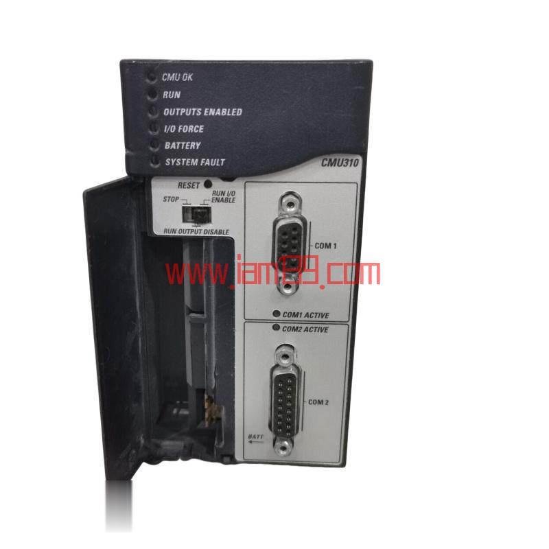 
GE IC695CMU310 冗余CPU模块：为关键控制系统提供高性能