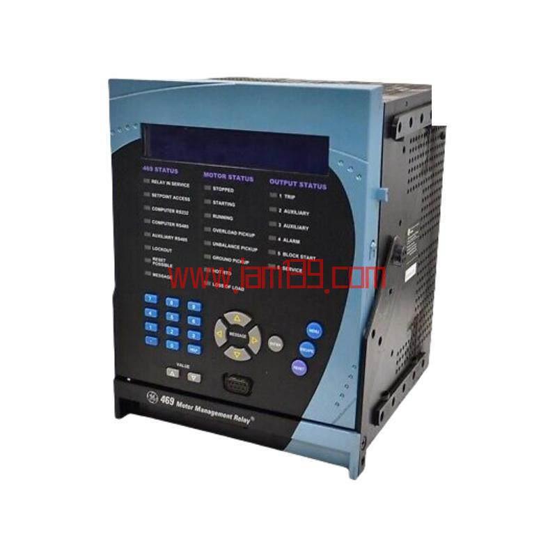 
GE 469-P5-HI-A1-E-H 电机管理继电器，工业应用先进控制解决方案