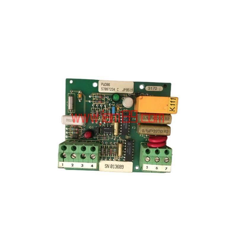 
ABB PWD86 57087234 工业看门狗定时器，安全与控制解决方案