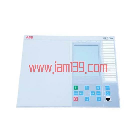 
ABB REC670 1MRK000008-NB 柜门控制显示屏 - 工业自动化模块