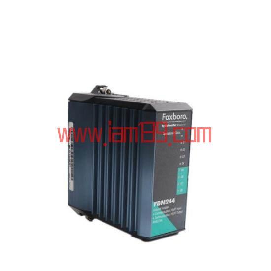 
Foxboro FBM244 RH927AK - HART 4通道输入模块，工业自动化控制系统