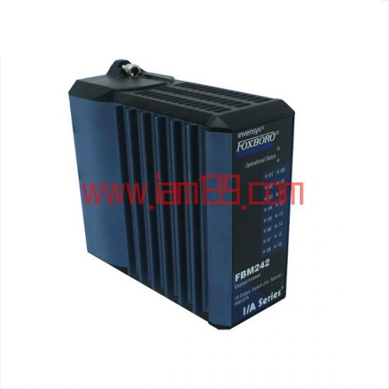 
FOXBORO FBM242 P0916TA SF05074604：工业自动化精密输出模块