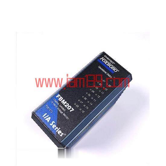 
Foxboro FBM207 P0914TD | I/A系列过程仪表控制模块