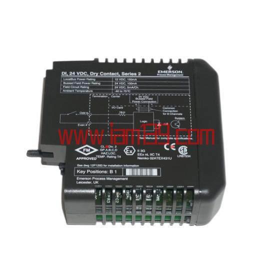 
EMERSON KJ3201X1-BA1 | 12P253X52 独立输入卡