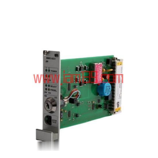 
EPRO EMERSON MMS 6831 接口卡，精密控制解决方案