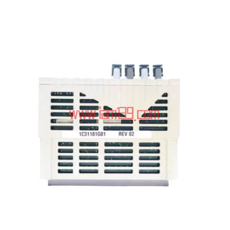 
艾默生1C31181G01工业控制模块，适用于高精度自动化应用