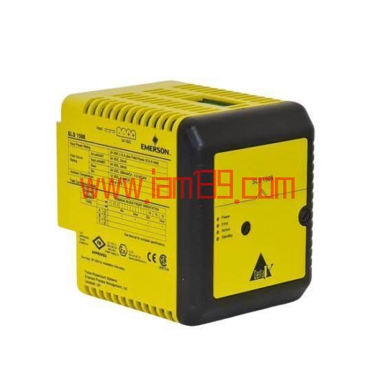 
艾默生 SLS1508 KJ2201X1-BA1 12P3162X122 DeltaV SIS 智能逻辑解算器，专为高级过程控制设计