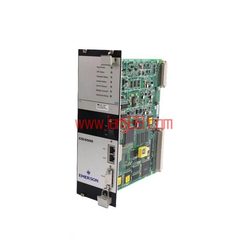 
艾默生 A6560 暂态处理器卡，为工业控制系统提供先进保护
