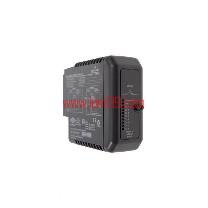 
EMERSON KJ3222X1-BA1 | DeltaV™ 模拟量输入卡