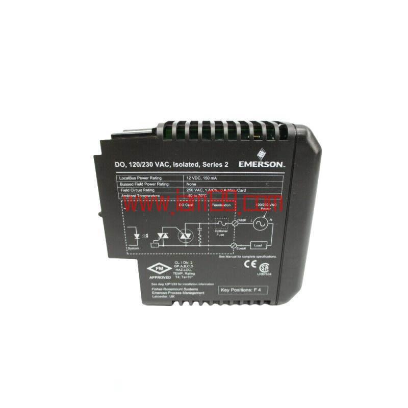 
爱默生 KJ3209X1-BA1 12P3905X012 VE4002S2T1B1 输出模块