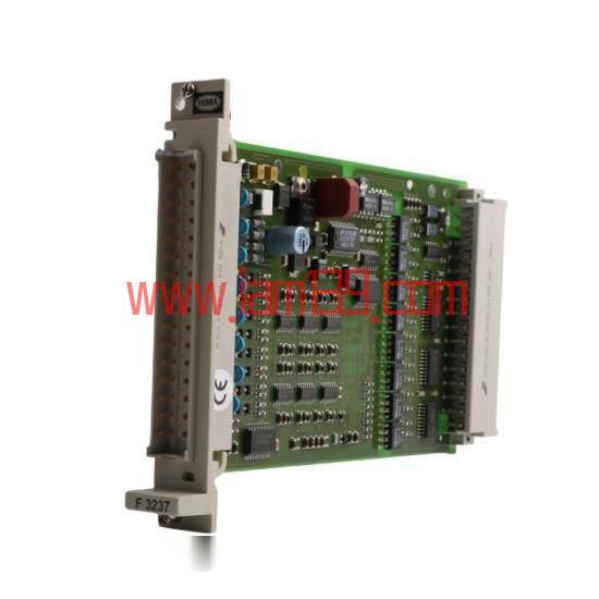 
Hima F3237 数字输入模块：高精度控制解决方案
