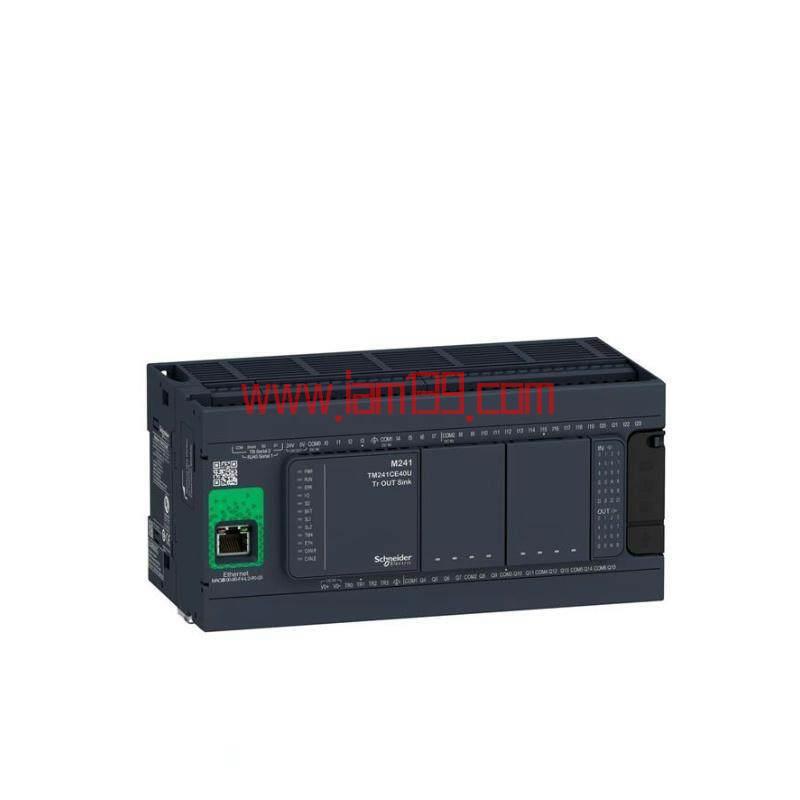
施耐德 TM241CE40R：迷你USB接口，高效控制方案